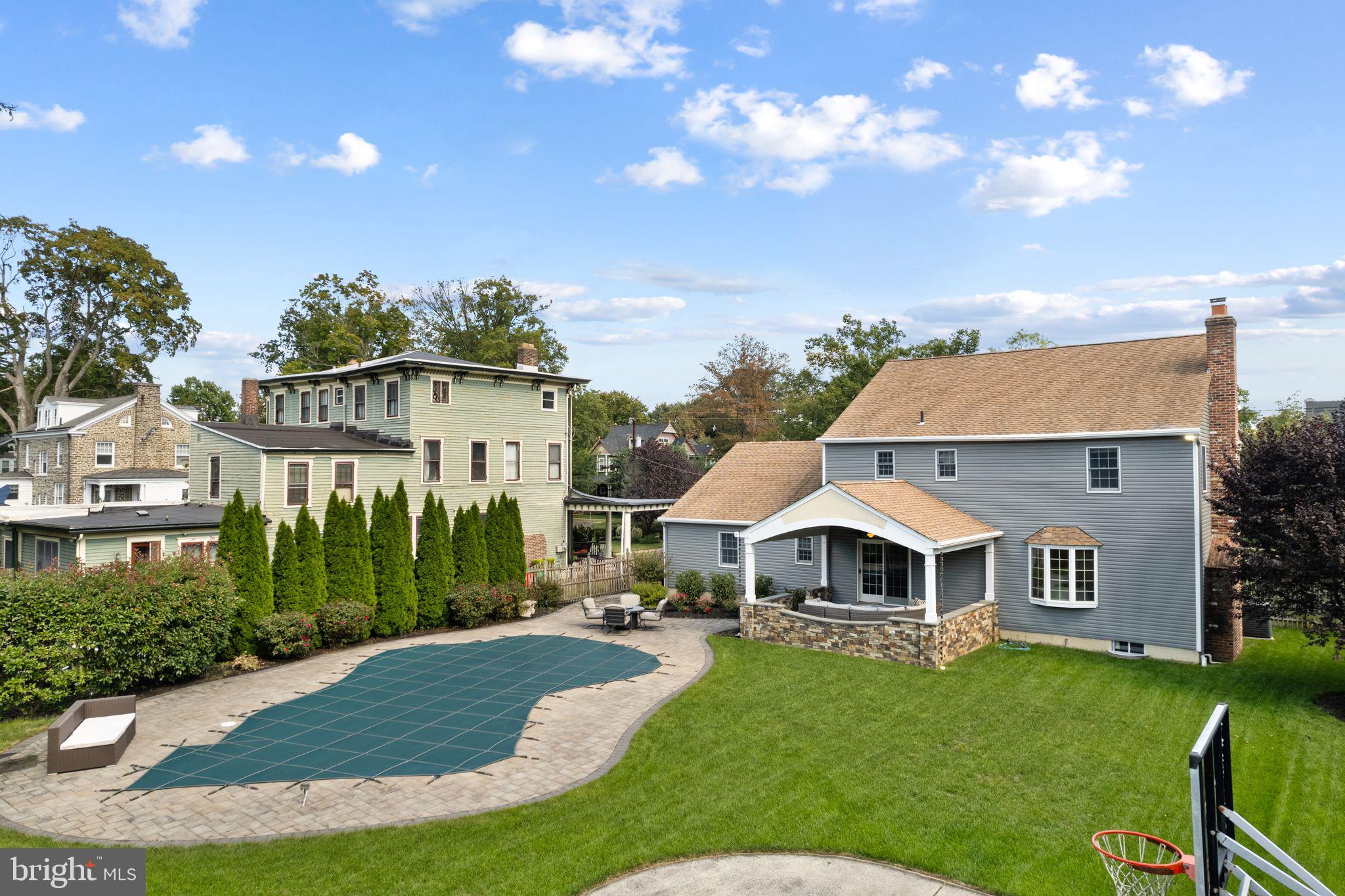 320 Warwick Road Haddonfield, NJ 08033 - Photo 38 of 41 a front view of house with yard and green space