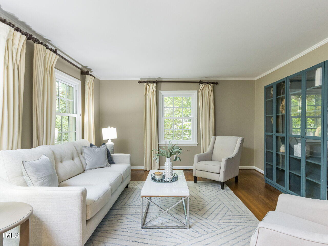 608 Ortega Road Raleigh, NC 27609 - Photo 2 of 34 Wonderful, oversized living room!