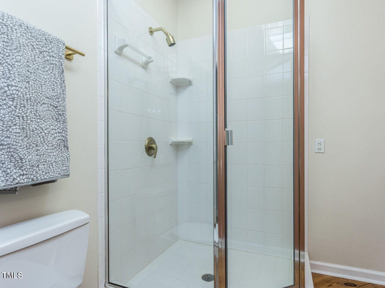 608 Ortega Road Raleigh, NC 27609 - Photo 24 of 34 Sleek shower in bath.