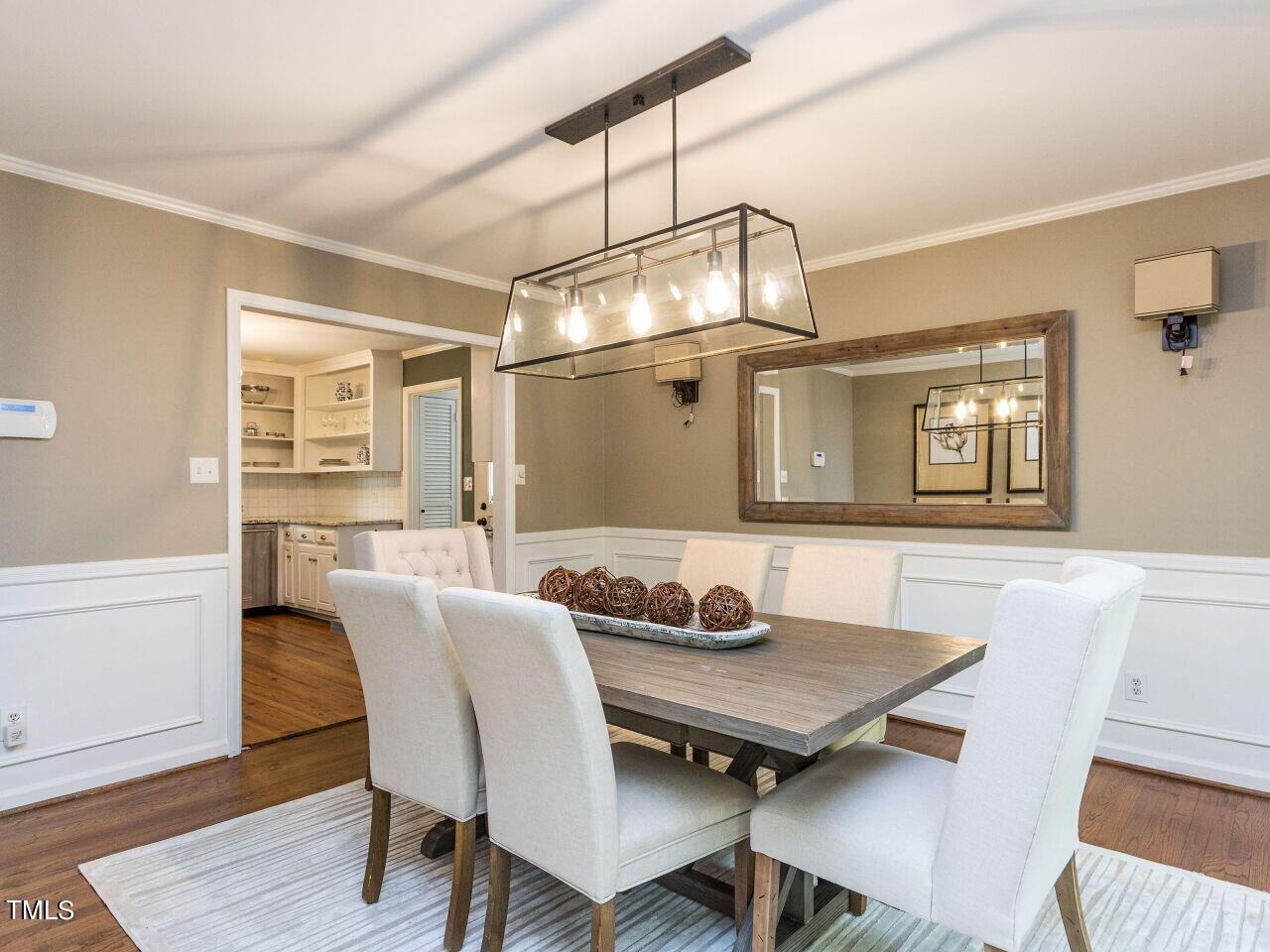 608 Ortega Road Raleigh, NC 27609 - Photo 5 of 34 Love the stylish light fixture!