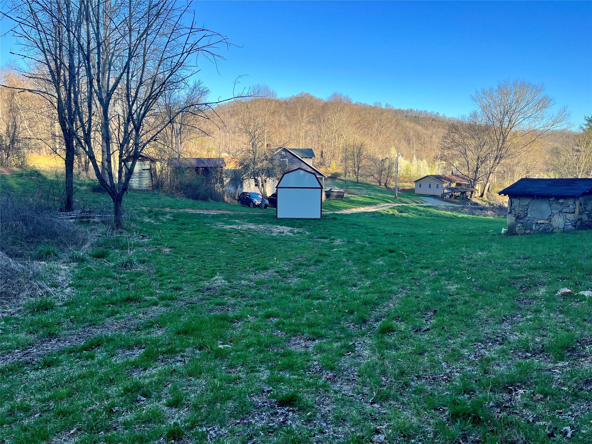 172 Rice Cove Road Canton, NC 28716 - Photo 6 of 36 a view of a house with a big yard