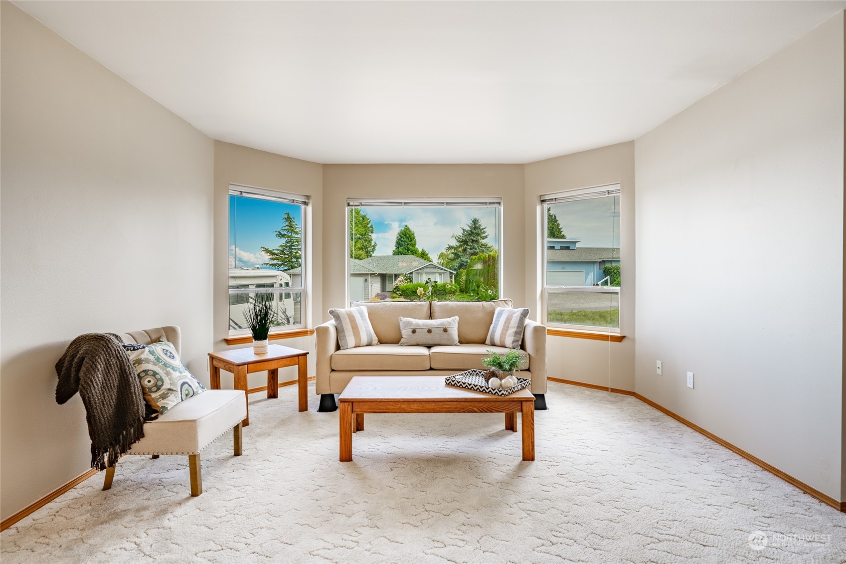8087 Kispiox Road Blaine, WA 98230 - Photo 8 of 37 a living room with furniture and a window