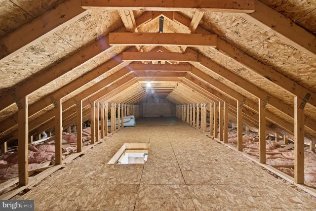 a backyard of a house with wooden fence