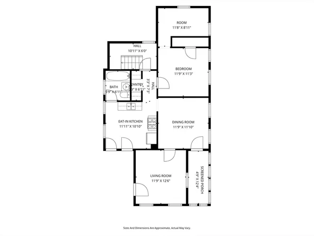 a picture of a bench in front of a wall