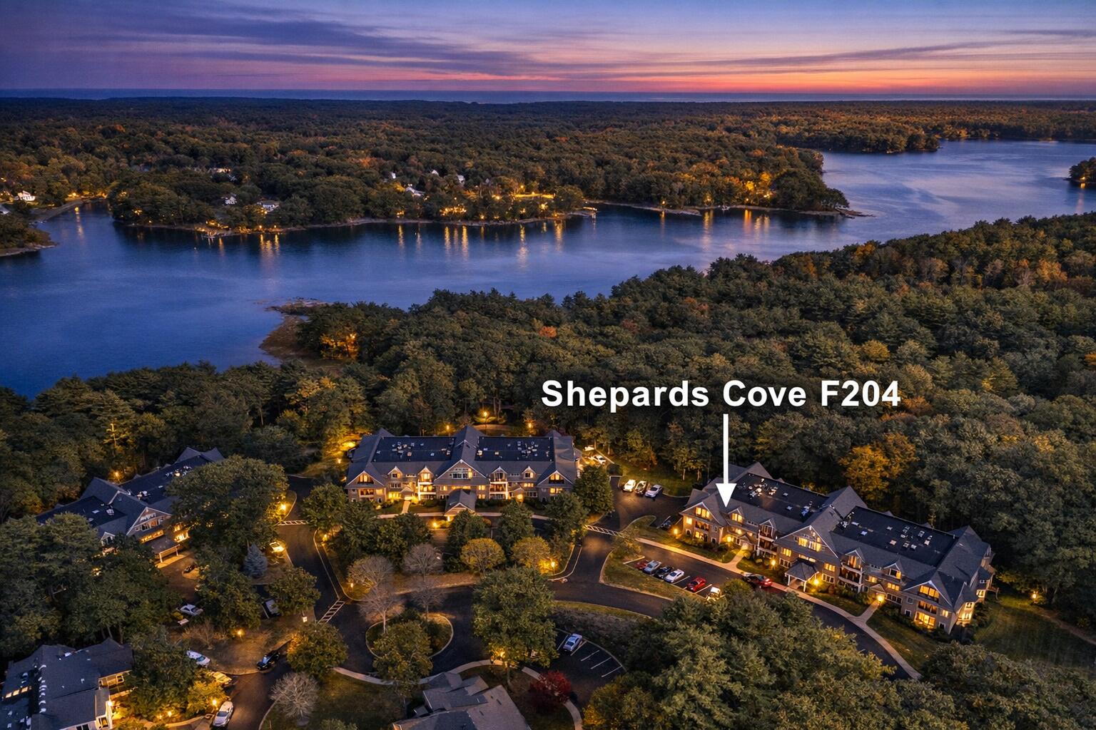 Twilight over Shepard's Cove F204