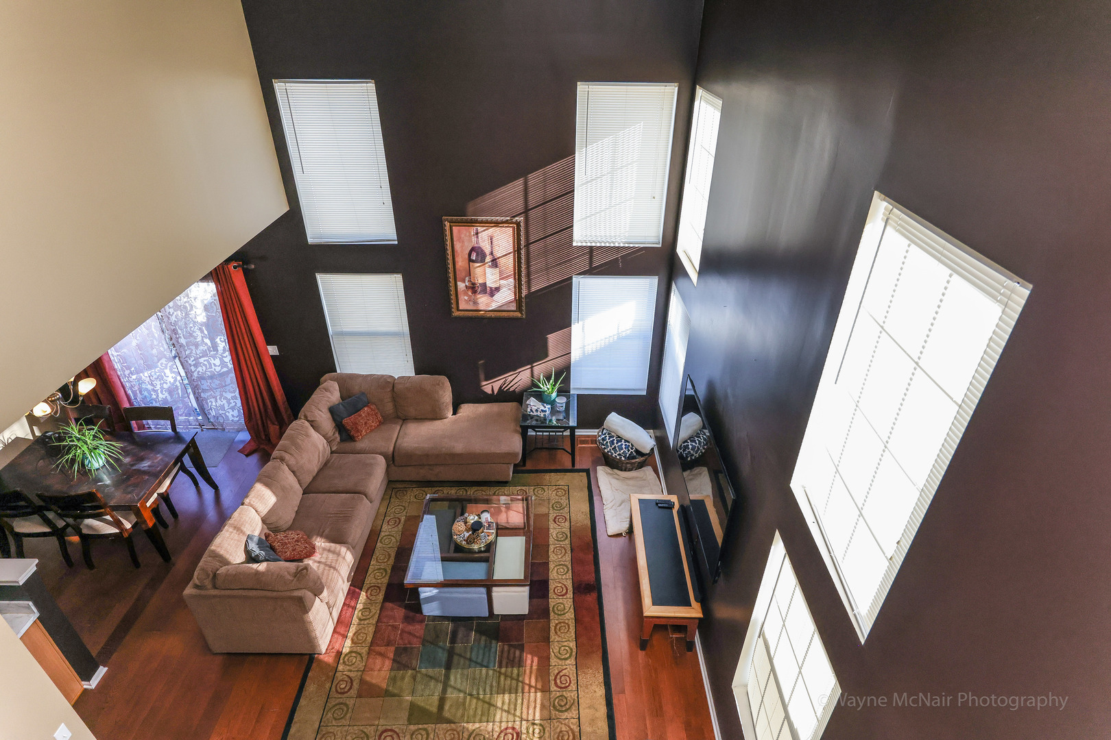 195 Key Largo Drive Romeoville, IL 60446 - Photo 12 of 34 wooden floor view with windows and wooden floor