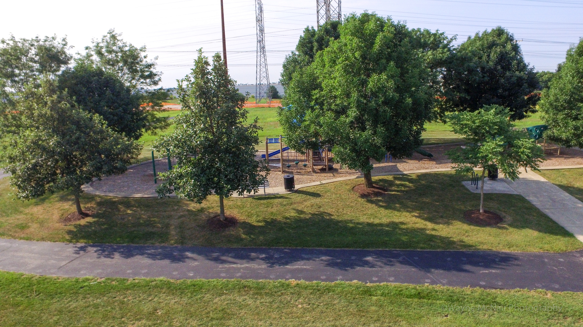 195 Key Largo Drive Romeoville, IL 60446 - Photo 31 of 34 a view of a park with large trees