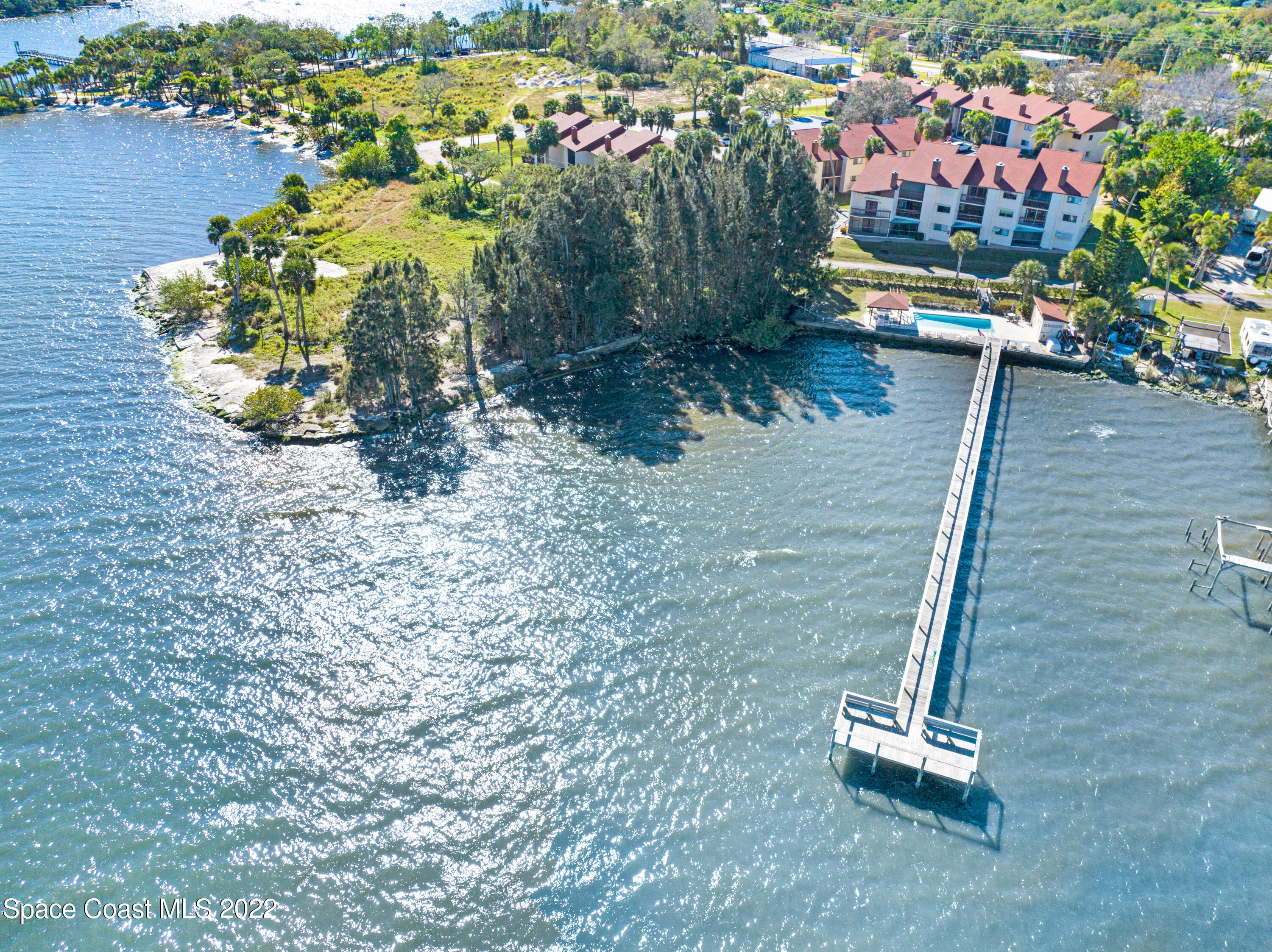 2929 Kirkland Road Northeast Palm Bay, FL 32905 - Photo 26 of 32 a picture of a lake view