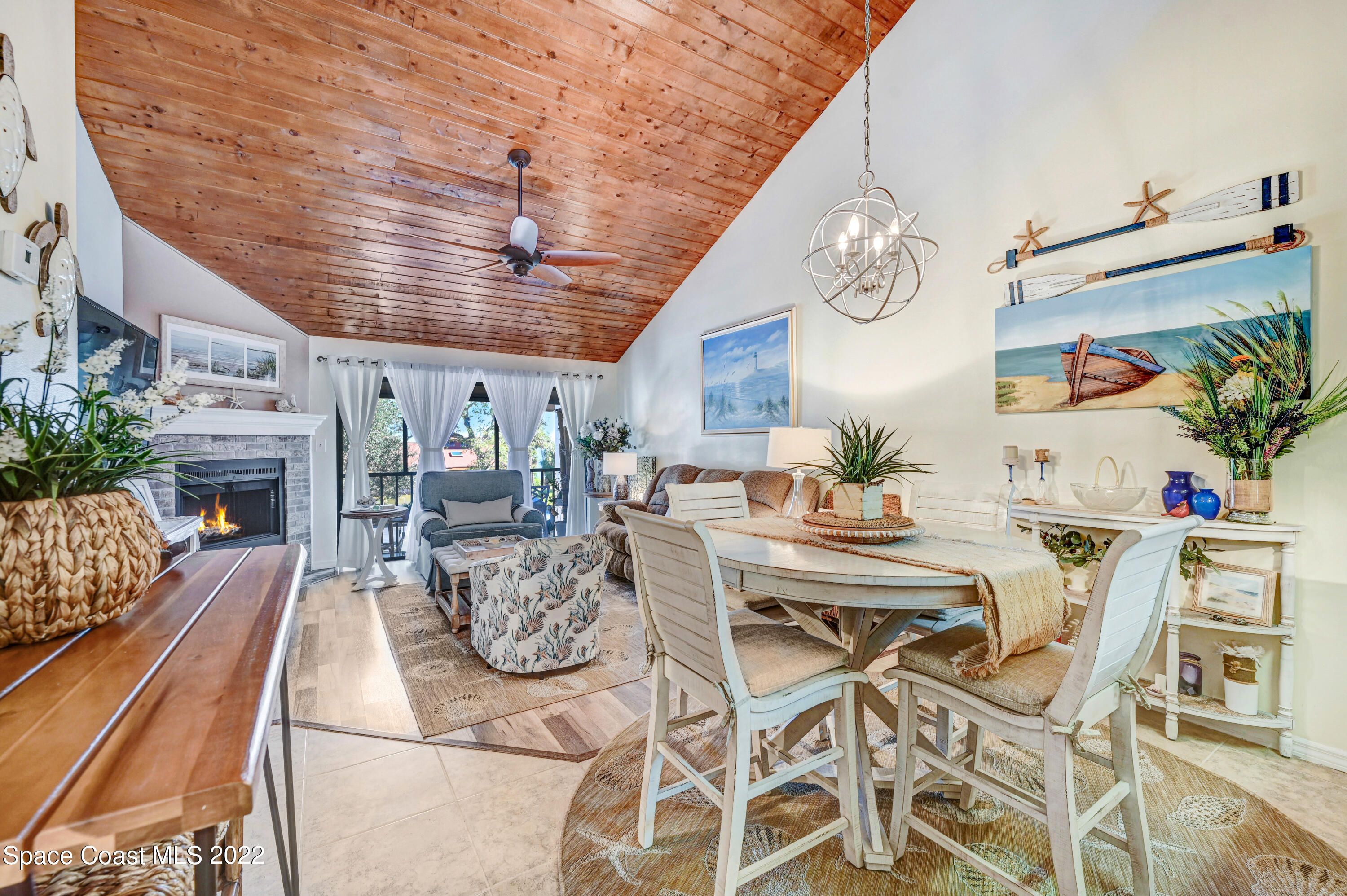 2929 Kirkland Road Northeast Palm Bay, FL 32905 - Photo 9 of 32 a view of a dining room with furniture