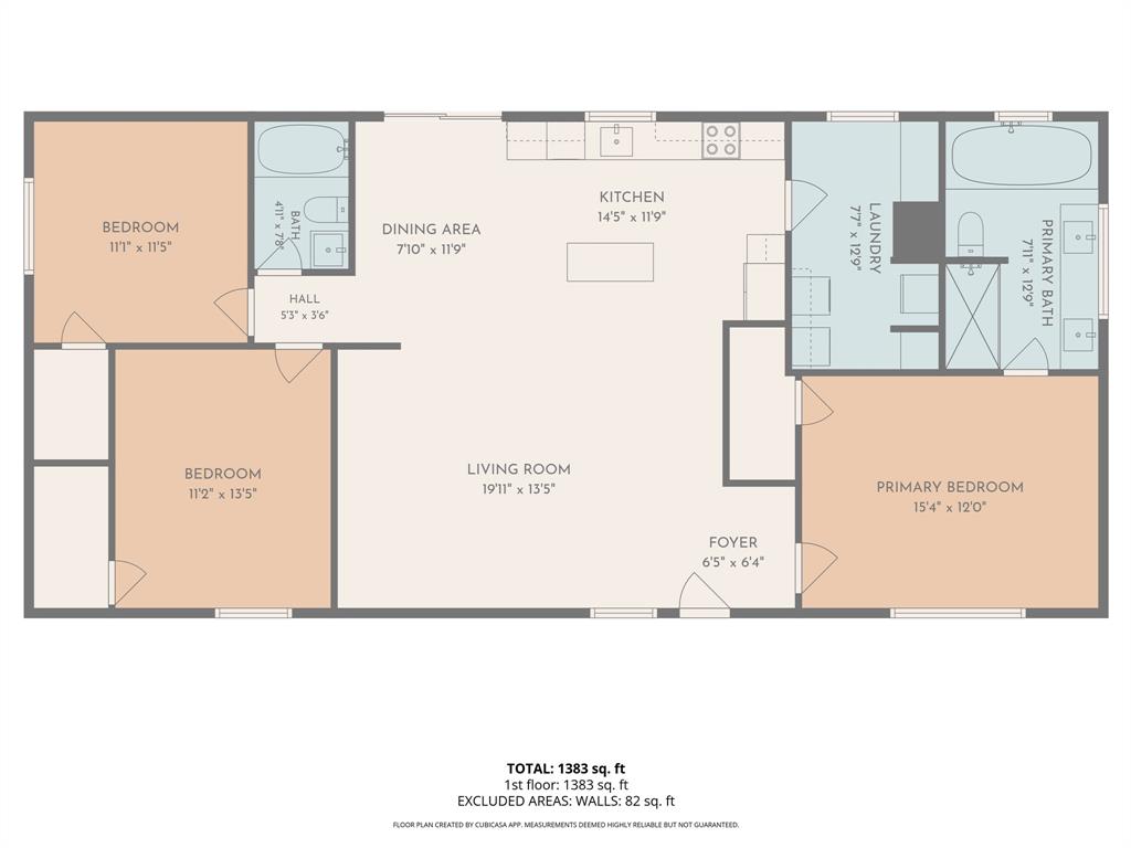 4501 Rhea Road Granbury, TX 76049 - Photo 29 of 29 Floor plan