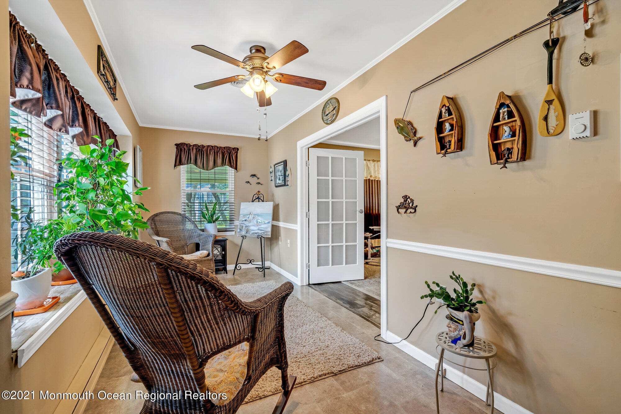 29 A Sunset Road, Unit A Whiting, NJ 08759 - Photo 11 of 40 a view of a livingroom with furniture window and a ceiling fan