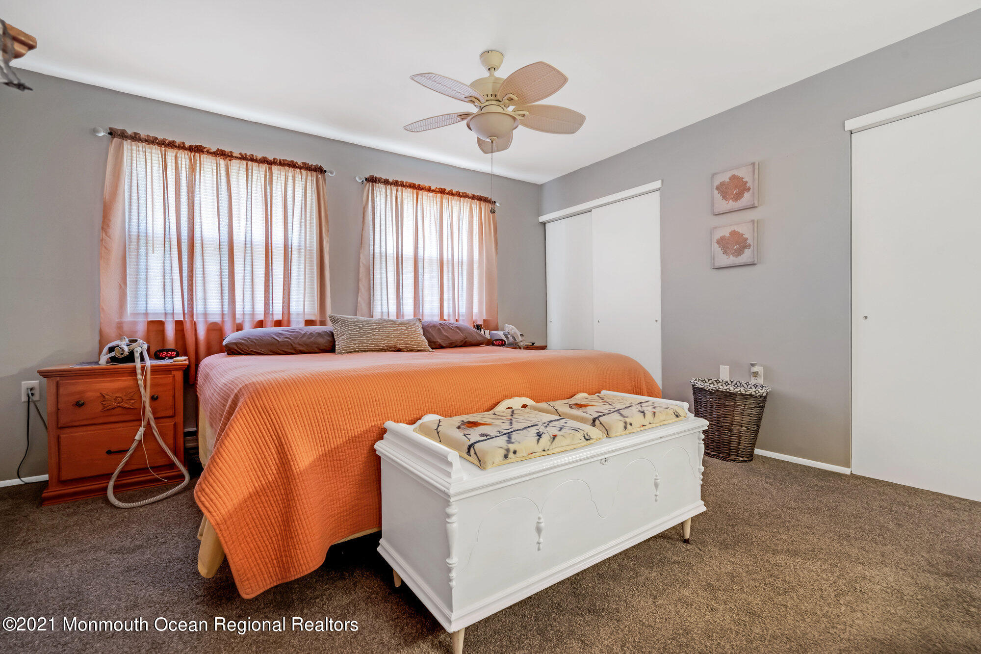 29 A Sunset Road, Unit A Whiting, NJ 08759 - Photo 32 of 40 a bed sitting in a spacious bedroom next to a window