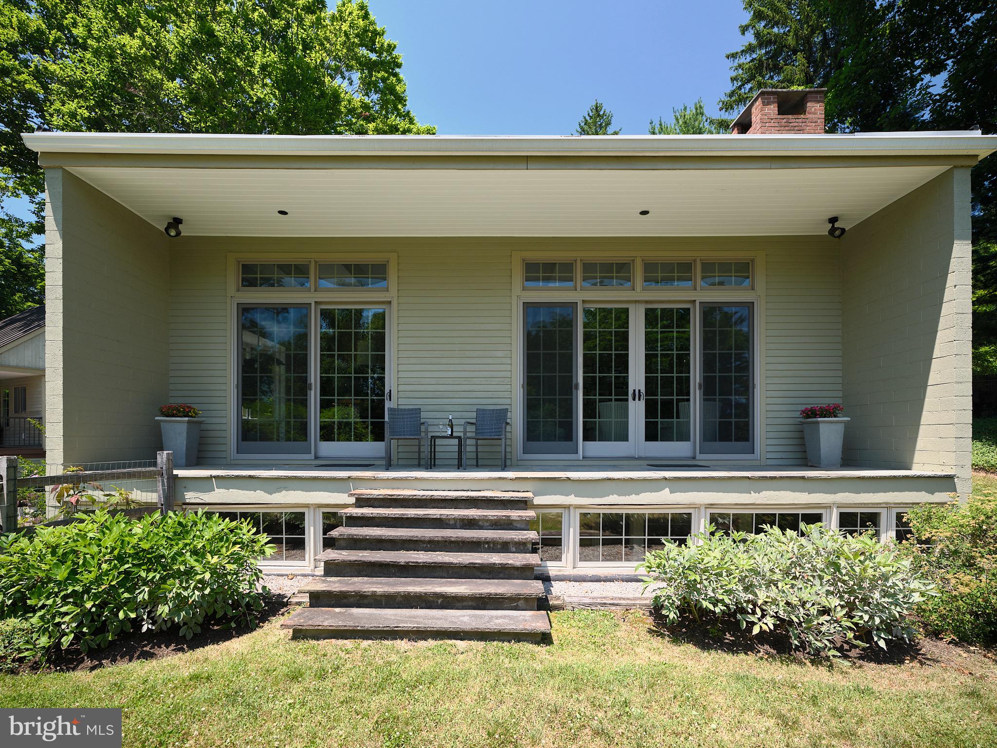 6684 Phillips Mill Road New Hope, PA 18938 - Photo 54 of 58 Deck on east side of main house