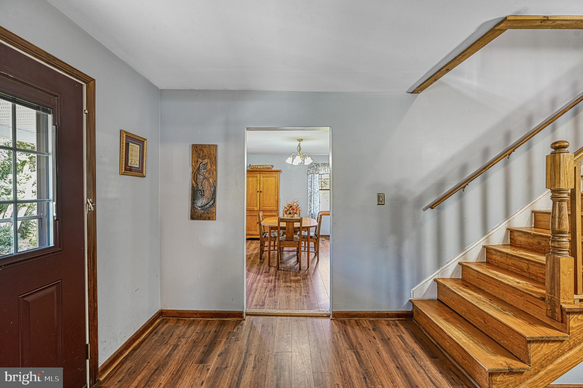 3492 Roundabout Road Louisa, VA 23093 - Photo 8 of 35 a view of entryway with wooden floor