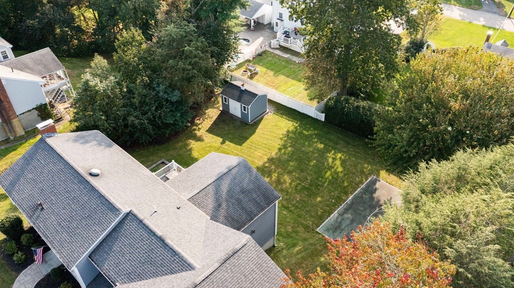 6 Old Meadow Lane Canton, MA 02021 - Photo 31 of 35 a view of yard and swimming pool