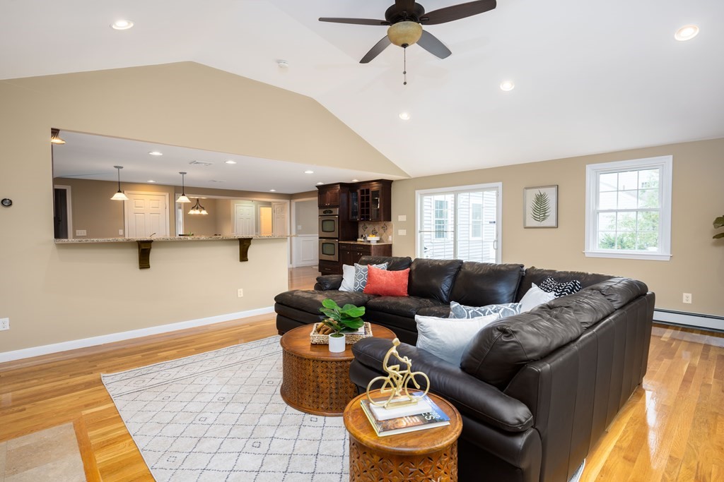 6 Old Meadow Lane Canton, MA 02021 - Photo 8 of 35 a living room with furniture and a wooden floor