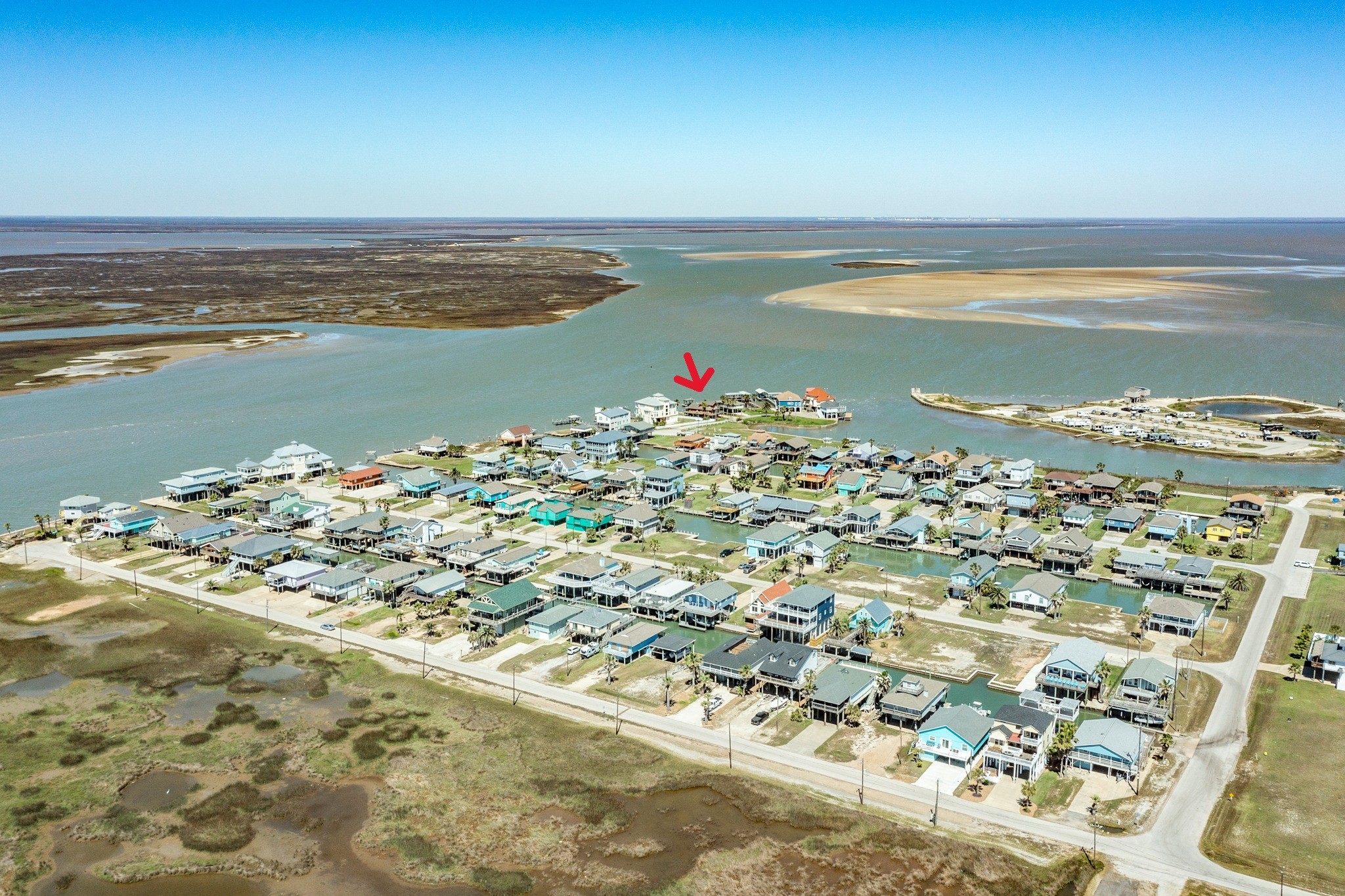 0 Anchor Drive Freeport, TX 77541 - Photo 3 of 9 a view of an ocean