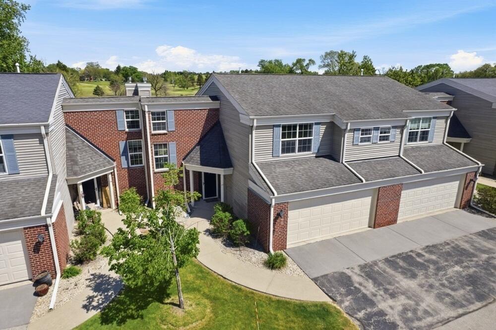 N16W26512 Golf View Lane, Unit E Pewaukee, WI 53072 - Photo 30 of 36 Drone of Unit