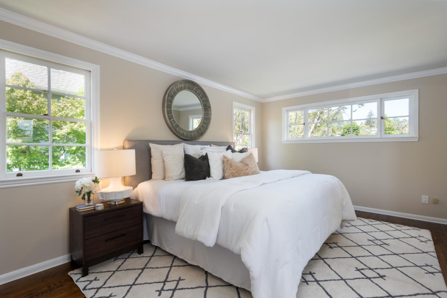 1000 Harvard Road San Mateo, CA 94402 - Photo 19 of 32 a bedroom with a bed and window