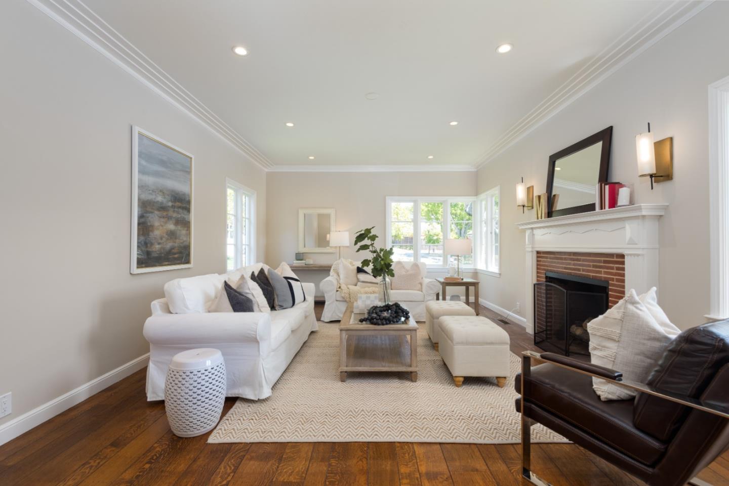 1000 Harvard Road San Mateo, CA 94402 - Photo 4 of 32 a living room with furniture fireplace and window