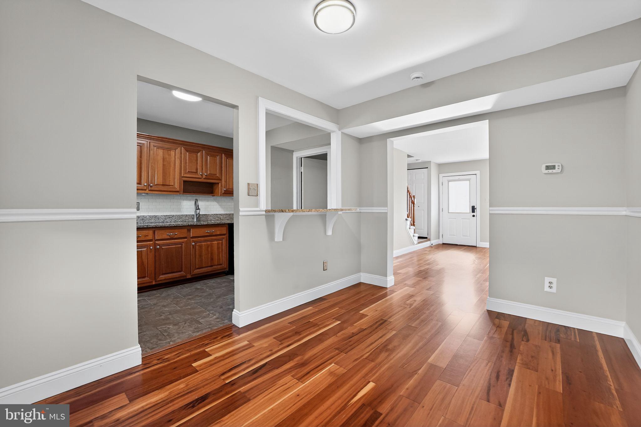 14 Pickens Court Baltimore, MD 21236 - Photo 7 of 30 a view of kitchen with sink and wooden floor