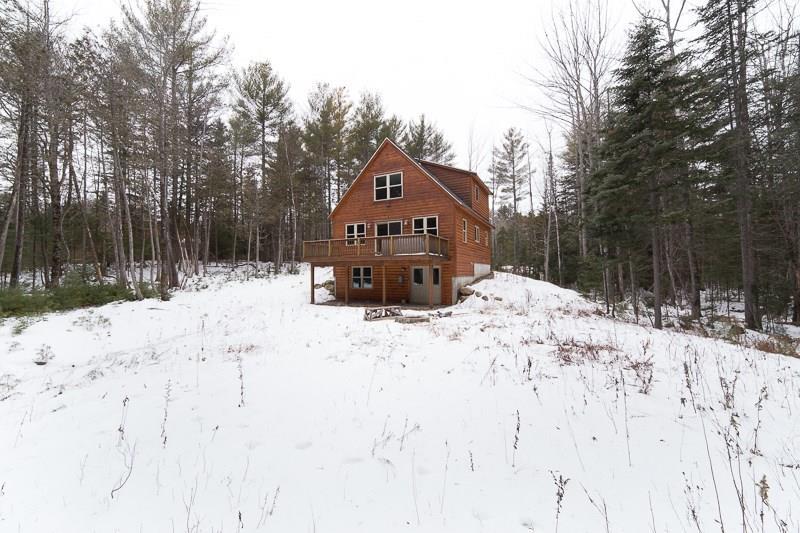 72 Tilson Burke Road Bethel, ME 04217 - Photo 3 of 25 The chalet sits on 1.24 acre lot...