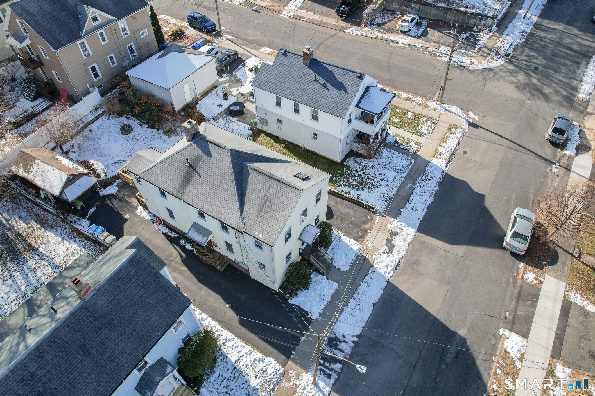 105 Greene Street Bristol, CT 06010 - Photo 39 of 39 an aerial view of a house with outdoor space