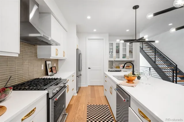 a view of balcony with a potted plant