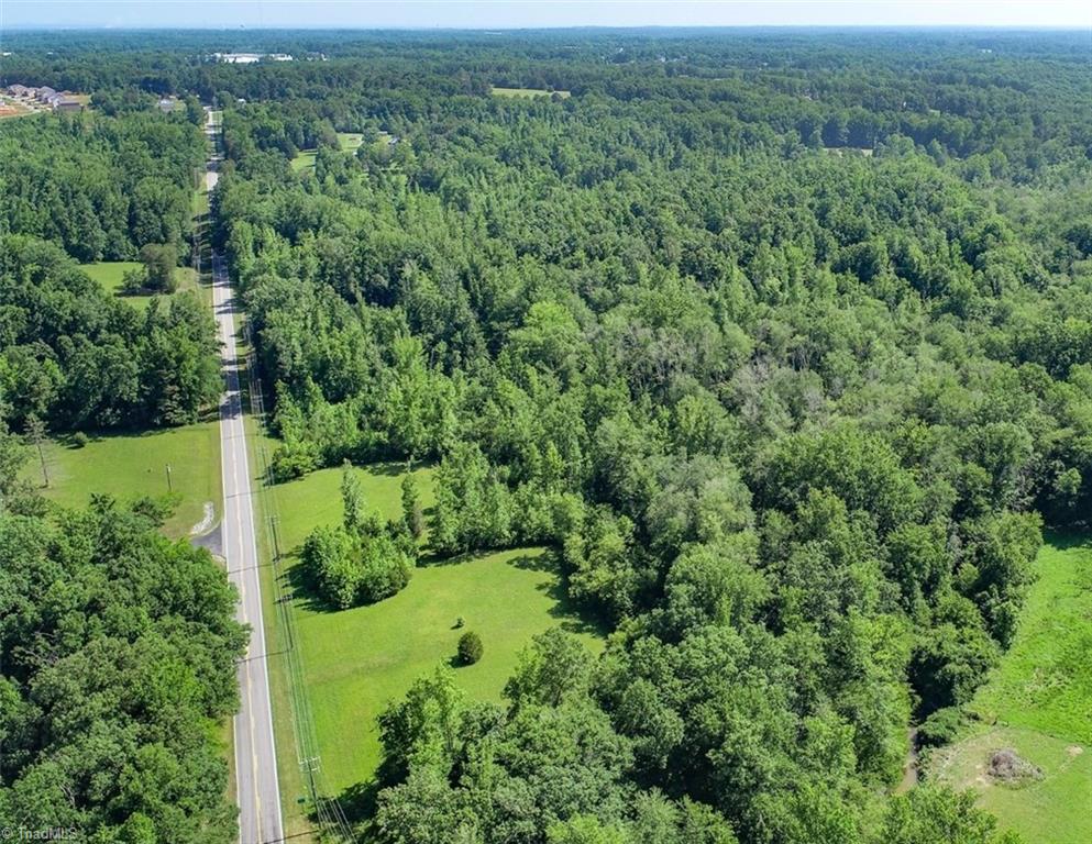 7800 Eversfield Road Stokesdale, NC 27357 - Photo 2 of 7 Property does not show bottom right corner but good view looking toward Northwest Acres on the far left. You can see Stokesdale straight ahead in the distance top left.