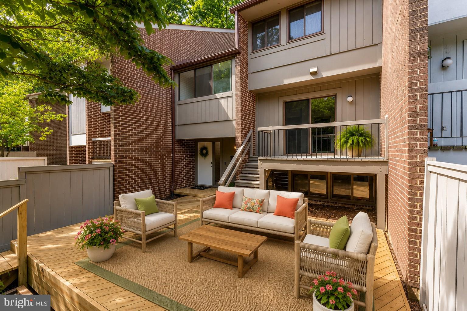 12023 Insha Court Reston, VA 20191 - Photo 48 of 52 a building outdoor space with patio furniture