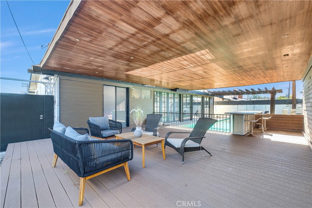 645 South Trident Street Anaheim, CA 92804 - Photo 11 of 30 a outdoor space with patio furniture and potted plants