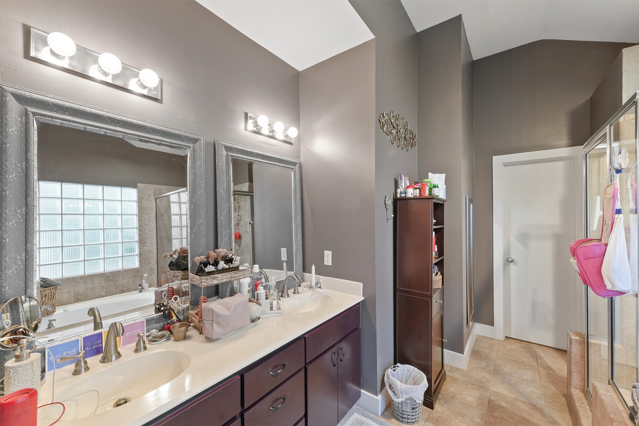 3405 Rolgom Pl Court Houston, TX 77021 - Photo 11 of 11 a bathroom with a sink vanity and a mirror