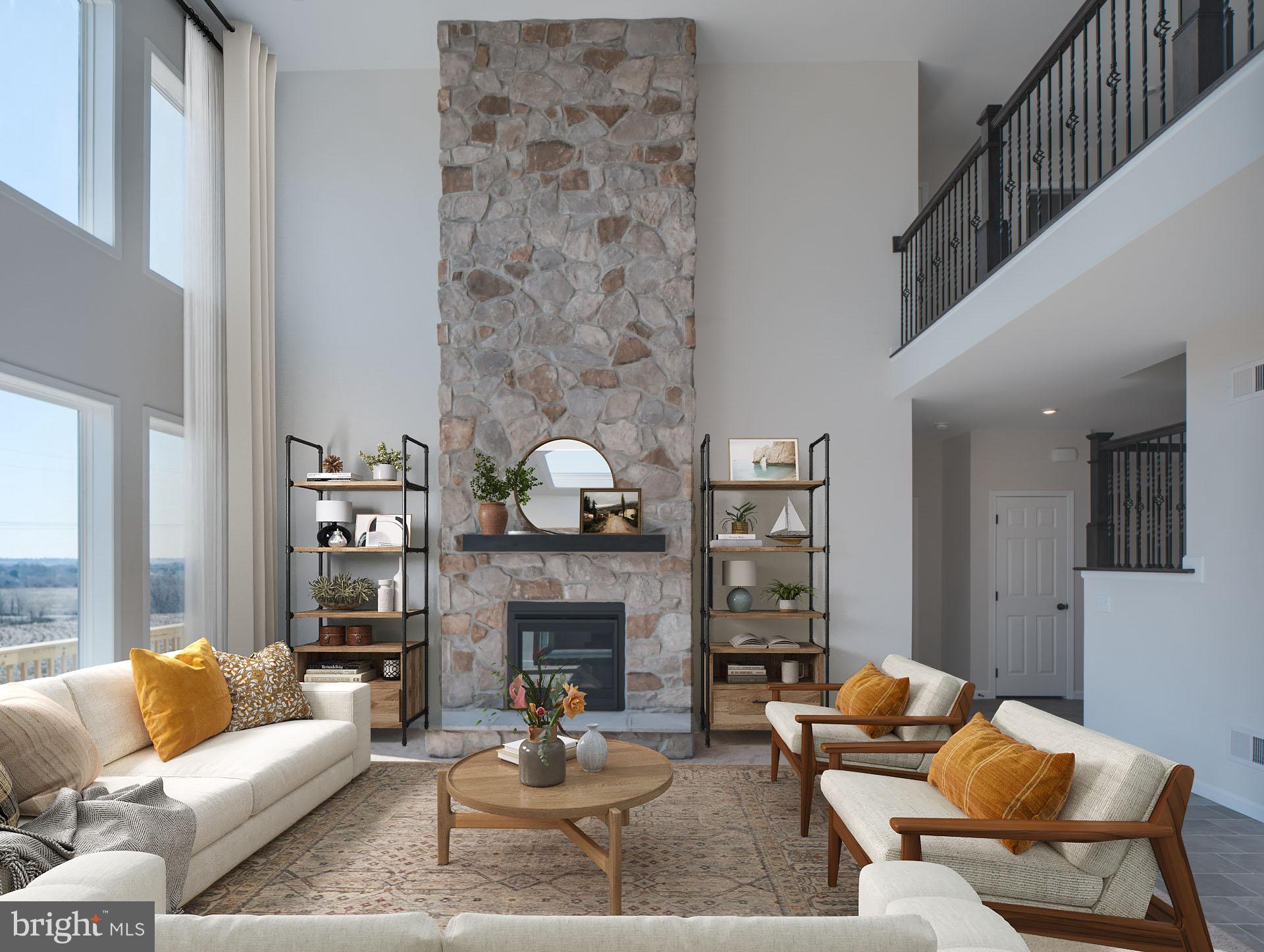 232 West Side Drive Lititz, PA 17543 - Photo 3 of 27 a living room with furniture and a fireplace