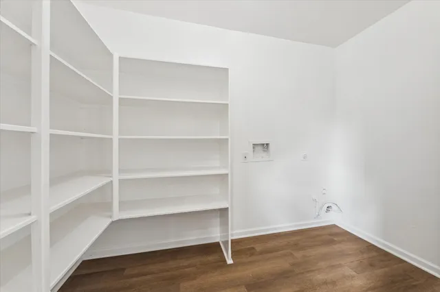 a view of a room with shelf