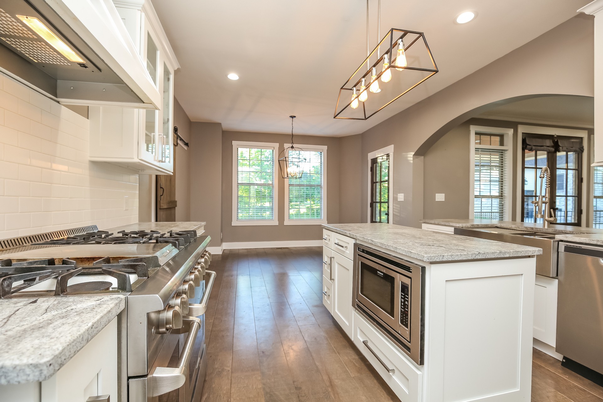 259 Harrowgate Drive Clarksville, TN 37043 - Photo 15 of 27 a kitchen with a stove and a sink