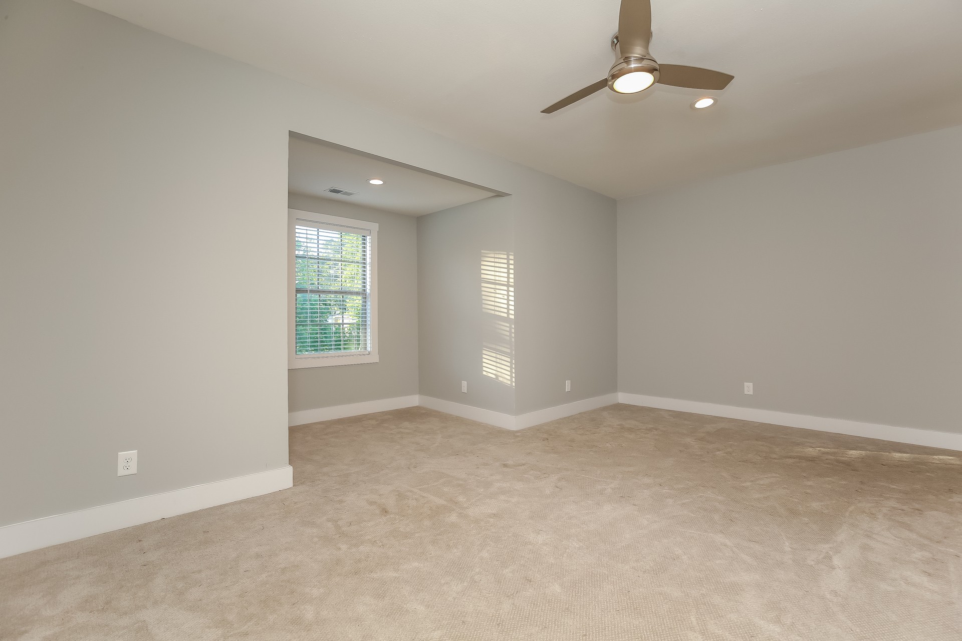 259 Harrowgate Drive Clarksville, TN 37043 - Photo 22 of 27 an empty room with windows and fan