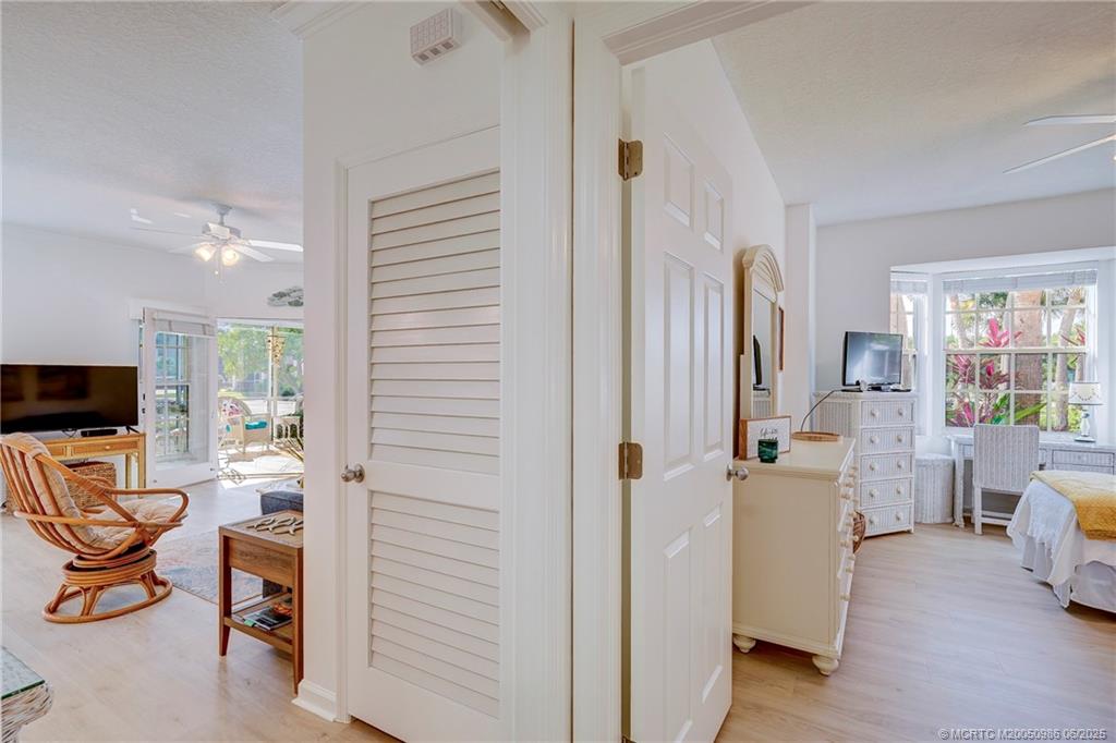 411 Northeast Plantation Road, Unit 511 Stuart, FL 34996 - Photo 24 of 45 a view of a workspace with furniture and a window