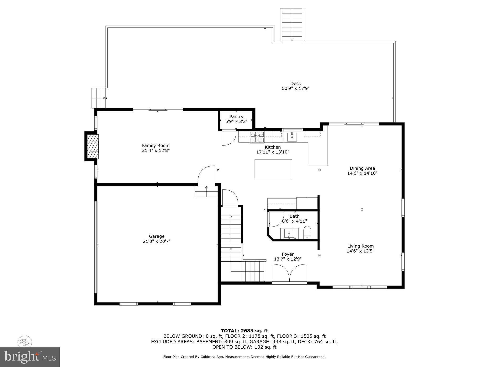 276 West Chestnut Hill Road Newark, DE 19713 - Photo 61 of 62 Main Level Floorplan