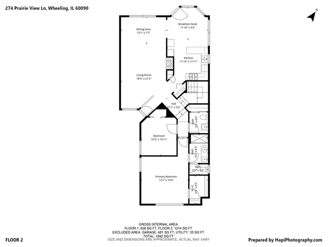 $409,000 | 274 Prairie View Lane, Unit 274, Wheeling, IL 60090