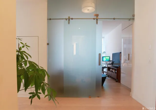 a view of walk in closet