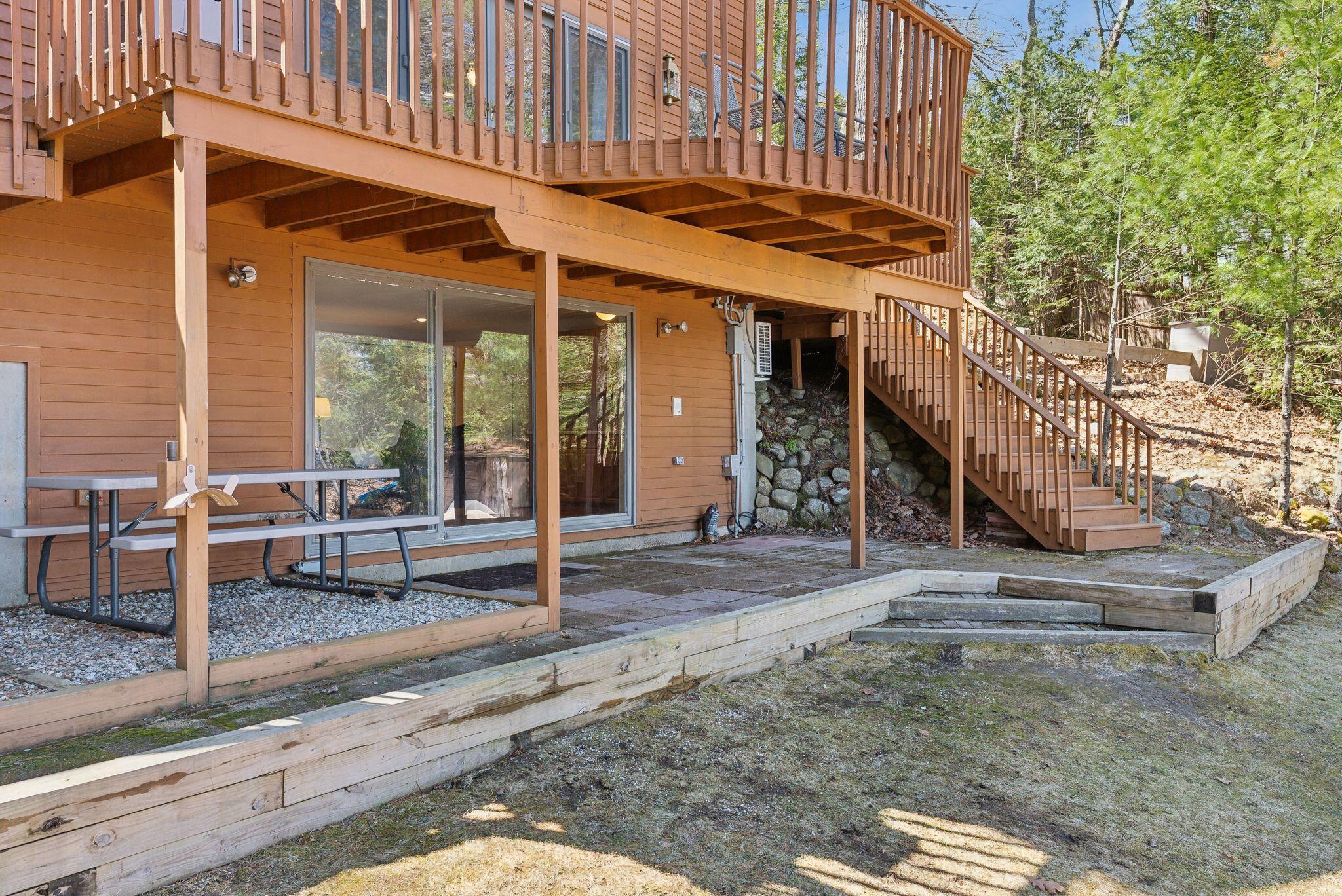 160 Lyons Point Road Raymond, ME 04071 - Photo 46 of 65 Lower level patio