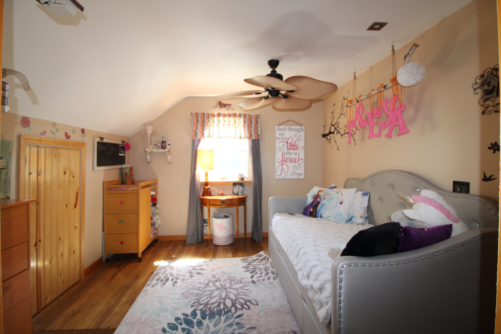 9033 Crego Road Waterman, IL 60556 - Photo 13 of 21 a bedroom with a bed and a mirror