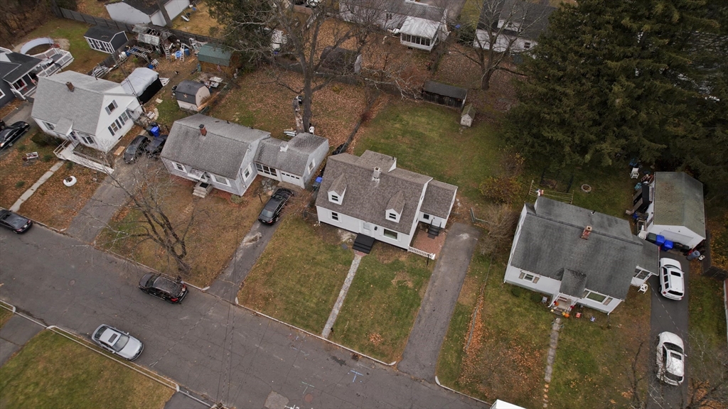 99 Massreco Street Springfield, MA 01109 - Photo 34 of 40 an aerial view of a residential houses with outdoor space and parking