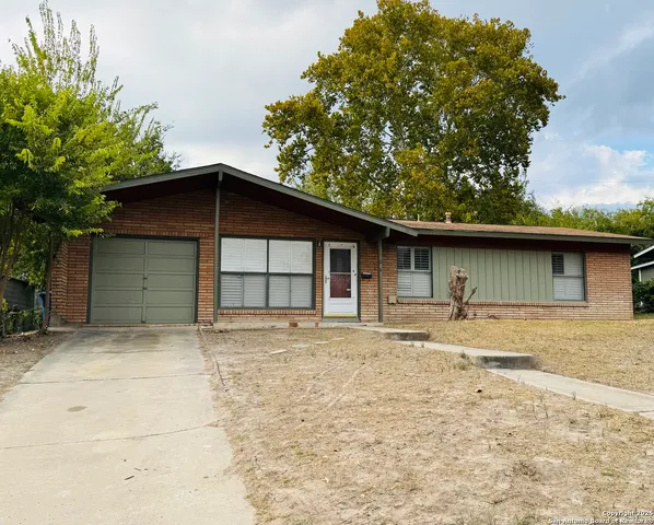 a house with a outdoor space