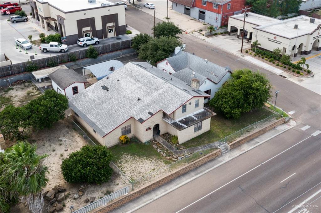 705 Garcia Street Roma, TX 78584 - Photo 3 of 23 an aerial view of a house with a yard and sitting area