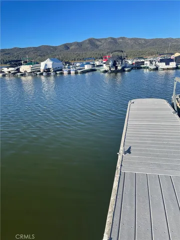 a view of balcony with city and ocean view