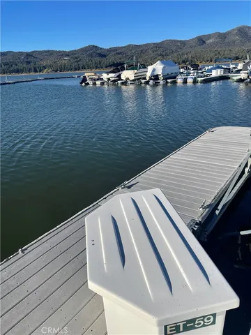 a view of a lake from a terrace
