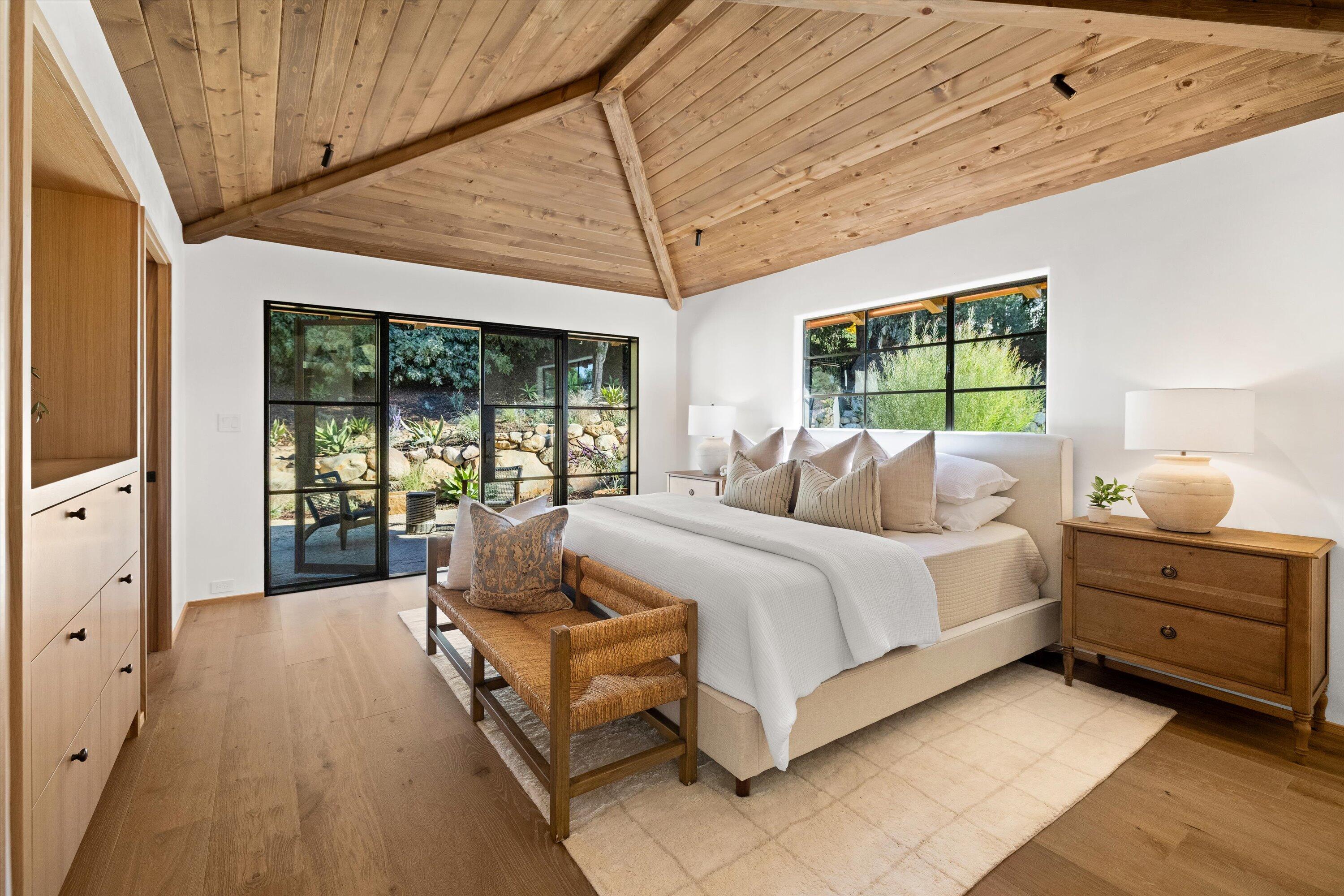 734 El Rancho Road Montecito, CA 93108 - Photo 12 of 24 a bed room with a bed and a dresser