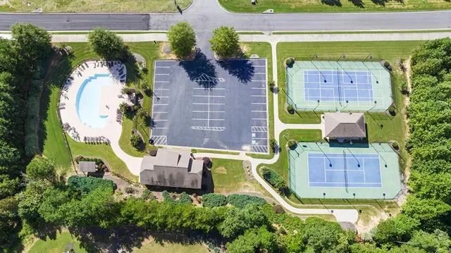a view of an ocean beach