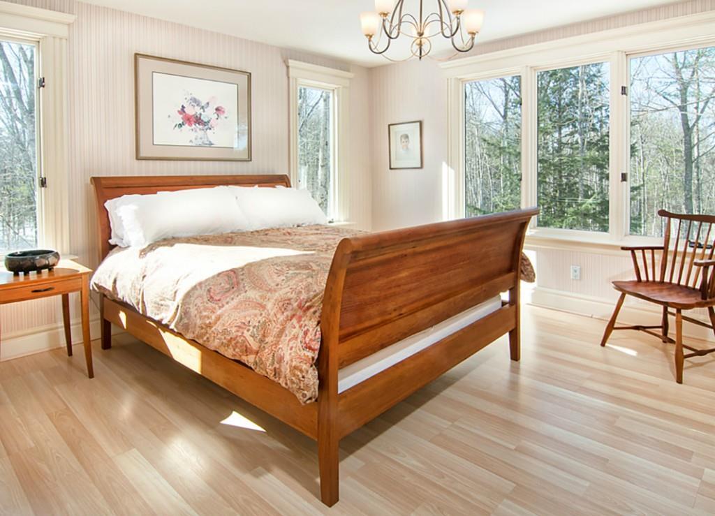 710 Harrison Road Naples, ME 04055 - Photo 16 of 35 Master Bedroom with rear views